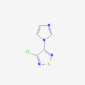 3-chloro-4-(1H-imidazol-1-yl)-1,2,5-thiadiazole