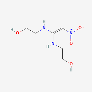 B8516911 1,1-Di(2-hydroxyethylamino)-2-nitroethylene CAS No. 63451-63-8