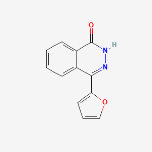 molecular formula C12H8N2O2 B8516992 4-(2-Furyl)-1-phthalazinone 