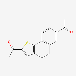 1,1'-(4,5-Dihydronaphtho[1,2-b]thiene-2,7-diyl)di(ethan-1-one)