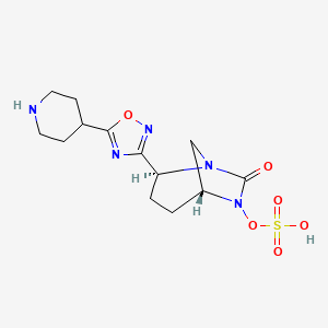 molecular formula C13H19N5O6S B8517145 Antibacterial agent 60 