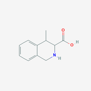 molecular formula C11H13NO2 B8517189 4-Methyltetrahydroisoquinoline-3-carboxylic acid 