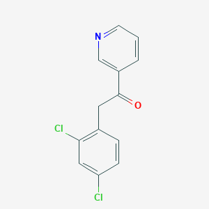 molecular formula C13H9Cl2NO B8517238 2,4-Dichlorobenzyl 3-pyridyl ketone 