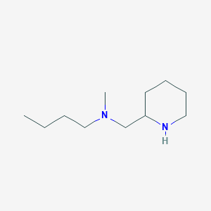 molecular formula C11H24N2 B8517335 n-Butyl-n-methyl-c-(piperidin-2-yl)-methylamine 