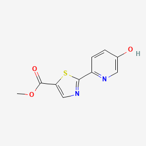 Methyl 2-(5-hydroxypyridin-2-yl)thiazole-5-carboxylate