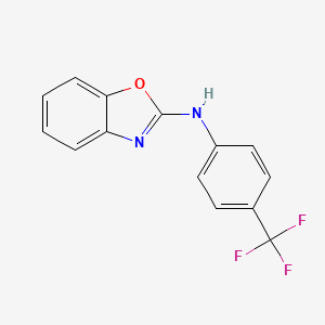 Benzooxazol-2-YL-(4-trifluoromethyl-phenyl)-amine