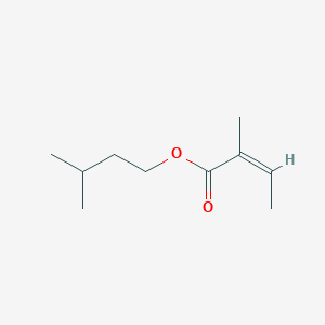 molecular formula C10H18O2 B085175 Isoamyl angelate CAS No. 10482-55-0