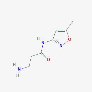 3-Amino-N-(5-methyl-isoxazol-3-yl)-propionamide
