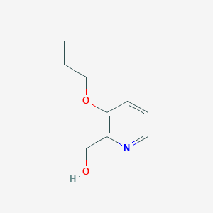molecular formula C9H11NO2 B8517700 (3-Allyloxy-pyridin-2-yl)-methanol 
