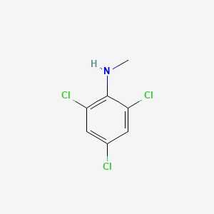 molecular formula C7H6Cl3N B8517832 N-Methyl-2,4,6-trichloroaniline CAS No. 35114-02-4