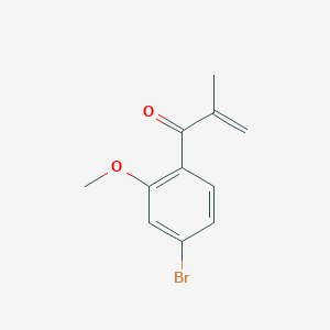 4-Bromo-2-methoxy-1-methacryloylbenzene