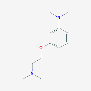 molecular formula C12H20N2O B8518122 3-(2-(Dimethylamino)ethoxy)-N,N-dimethylaniline 