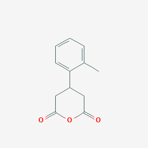 molecular formula C12H12O3 B8518135 3-(2-Methylphenyl)glutaric anhydride 