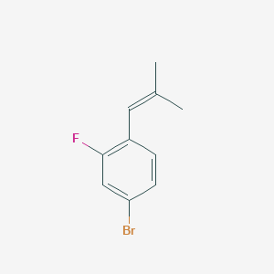 1-(4-Bromo-2-fluorophenyl)-2-methyl-1-propene