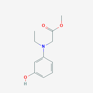 Methyl 2-[ethyl(3-hydroxyphenyl)amino]acetate