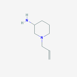 molecular formula C8H16N2 B8518270 1-Allyl-3-aminopiperidine 