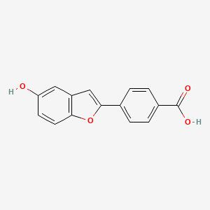 4-(5-Hydroxy-benzofuran-2-yl)-benzoic acid
