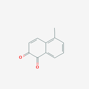 molecular formula C11H8O2 B8518297 5-Methyl-[1,2]naphthoquinone 