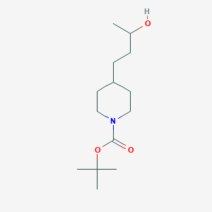 Tert-butyl 4-(3-hydroxybutyl)piperidine-1-carboxylate