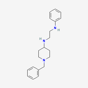 N~1~-(1-Benzylpiperidin-4-yl)-N~2~-phenylethane-1,2-diamine