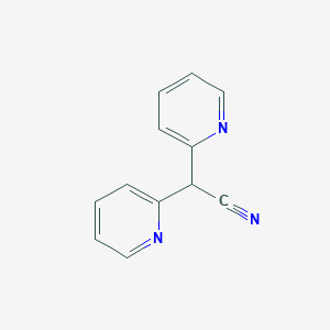 molecular formula C12H9N3 B8518467 Bis(2-pyridyl)acetonitrile 