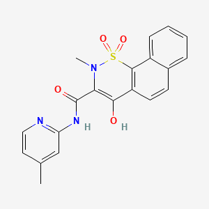 molecular formula C20H17N3O4S B8518476 UH-A 46 XX CAS No. 61764-15-6