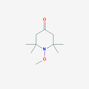 molecular formula C10H19NO2 B8518540 1-Methoxy-2,2,6,6-tetramethylpiperidin-4-one 