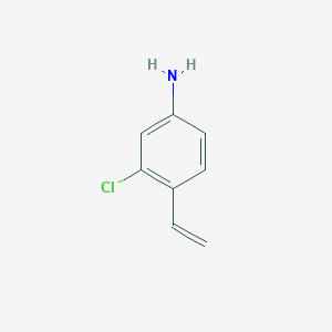 3-Chloro-4-vinyl-phenylamine