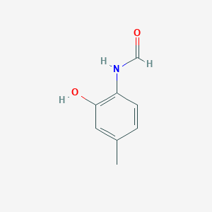 molecular formula C8H9NO2 B8519175 N-(2-hydroxy-4-methylphenyl)formamide 