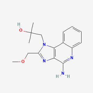 1-(4-Amino-2-(methoxymethyl)-1H-imidazo[4,5-c]quinolin-1-yl)-2-methylpropan-2-ol