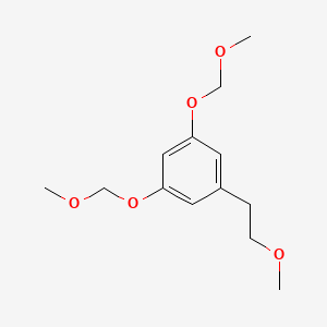 B8519369 1-(2-Methoxyethyl)-3,5-bis(methoxymethoxy)benzene CAS No. 819812-40-3