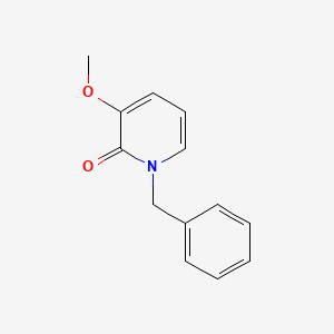 molecular formula C13H13NO2 B8519417 1-Benzyl-3-methoxypyridine-2-one 
