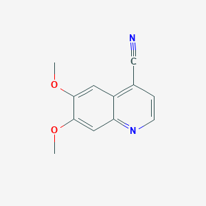 6,7-Dimethoxyquinoline-4-carbonitrile