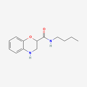 N-butyl-3,4-dihydro-2H-1,4-benzoxazine-2-carboxamide