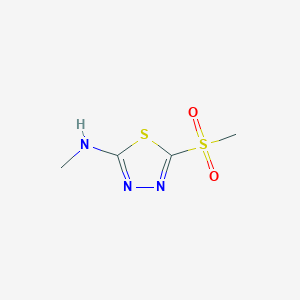 2-Methylsulfonyl-5-methylamino-1,3,4-thiadiazole