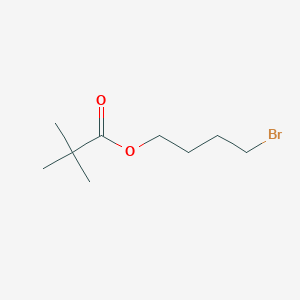molecular formula C9H17BrO2 B8519696 4-Bromobutyl pivalate 