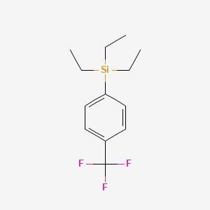 Silane, triethyl[4-(trifluoromethyl)phenyl]-