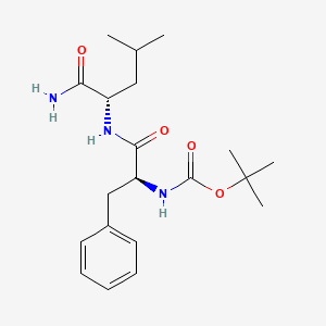 N-(tert-Butoxycarbonyl)-L-phenylalanyl-L-leucinamide