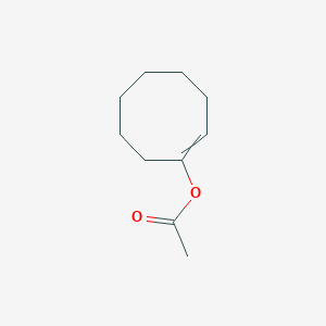 molecular formula C10H16O2 B8519896 1-Cyclooctenyl acetate CAS No. 93981-85-2