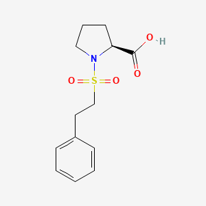 PhCH2CH2SO2-Pro-OH