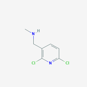 [(2,6-Dichloropyridin-3-yl)methyl](methyl)amine