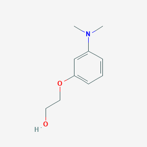 molecular formula C10H15NO2 B8520084 2-(3-(Dimethylamino)phenoxy)ethanol 