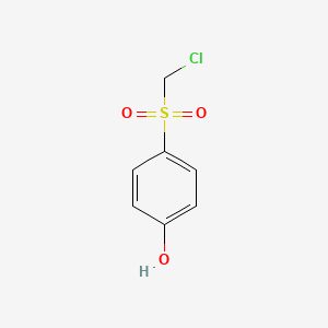 4-((Chloromethyl)sulfonyl)phenol