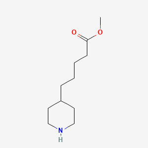 Methyl 5-(4-piperidyl)pentanoate