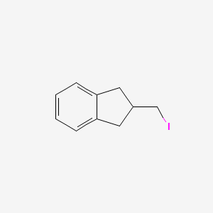 molecular formula C10H11I B8520404 2-Iodomethylindane 