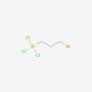 molecular formula C3H6BrCl3Si B085205 3-溴丙基三氯硅烷 CAS No. 13883-39-1