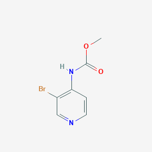 molecular formula C7H7BrN2O2 B8520509 Methyl 3-bromopyridin-4-ylcarbamate 