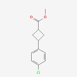Methyl 3-(4-chlorophenyl)cyclobutanecarboxylate