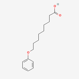 molecular formula C15H22O3 B8520577 9-Phenoxy-nonanoic acid 