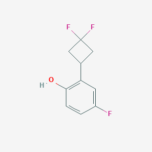 2-(3,3-Difluorocyclobutyl)-4-fluorophenol